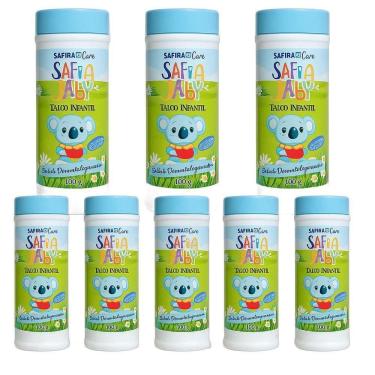 Imagem de Talco Infantil Menino Safira 100gr - 6un