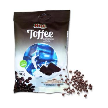 Imagem de Caramelo de café diet toffee pacote 100g hué - unitario - Hue