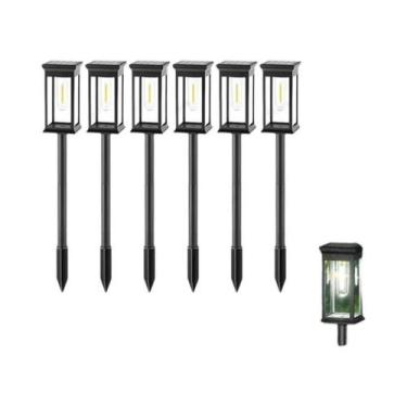 Imagem de Luzes LED Solares À Prova d'Água Para Jardim, Quintal, Entrada, Caminh