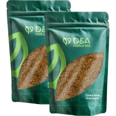 Imagem de Linhaça Dourada 2Kg - D&A Naturals