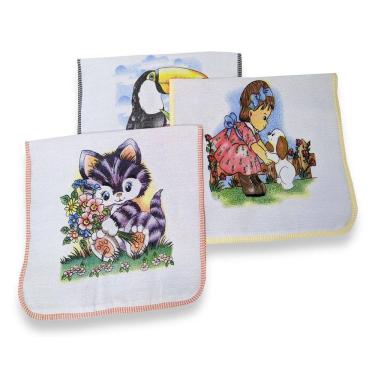 Imagem de Pano De Prato Com Viés Estampado 67X41 - 50 Unidades