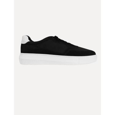 Imagem de Tênis Calvin Klein Jeans Masculino CKJ Palito Side CK Nylon Preto-Masculino