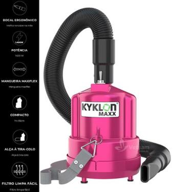 Imagem de Soprador Maxx Kyklon Rosa 127v Potente 1400w Petshop, 110V, Rosa Pink,