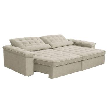 Imagem de Sofá Retrátil e Reclinável 4 Lugares 2,90m Sole