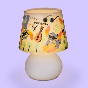 Imagem de Luminária Abajur de Mesa Disney Stitch, Bivolt