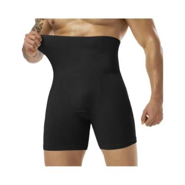 Imagem de Cuecas Boxer Masculinas De Compressão Com Cintura Alta E Controle Abdo