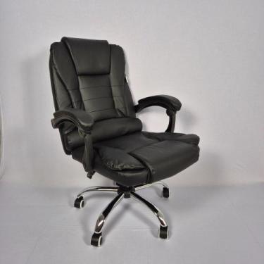 Imagem de Cadeira Escritório Presidente Giratória Ergonômica 120kg - Optimal, Pr