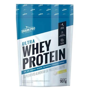 Imagem de Ultra Whey Protein - 907g Refil Leite - Shark Pro-Masculino