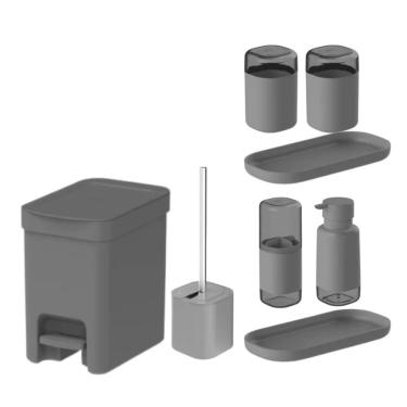 Imagem de Kit Banheiro Lavabo Completo Dual Ou 8 peças