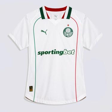 Imagem de Camisa Puma Palmeiras II 2026 Feminina Jogador-Feminino