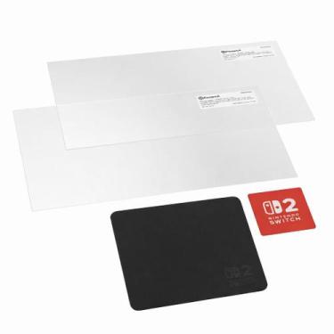 Imagem de Kit 2 Películas Nintendo Switch 2 PowerA Protetor Tela Oficial Anti Ri