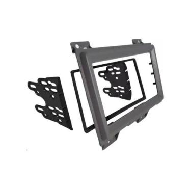 Imagem de Moldura Painel 2din Chevrolet S10 Blazer 1995 A 2000 - FIAMON, Cinza