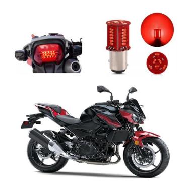 Imagem de Lâmpada Led Freio 2 Polos Sequencial Strobo Moto Z 400 48CV 2019