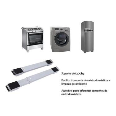 Imagem de Suporte De Geladeira, Fogão e Máquina De Lavar Base Carrinho - SHOP AL