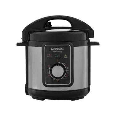 Imagem de Panela de Pressão Elétrica Mondial, Pratic Cook 3L, 220V, Preto, 3L, 7