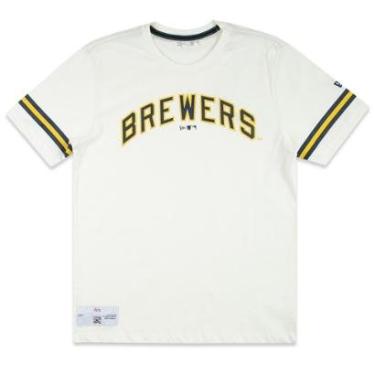 Imagem de Camiseta New Era Regular Mlb Milwaukee Brewers Fanpage Masculino-Masculino