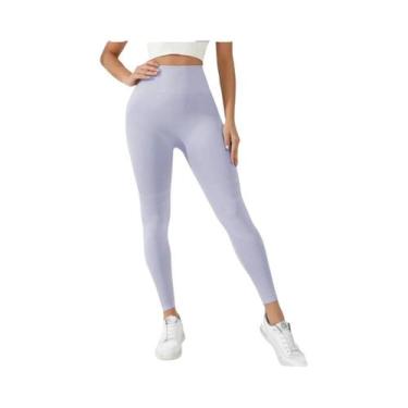 Imagem de Calças De Yoga Femininas De Cintura Alta, Sexy, Com Efeito Modelador, 