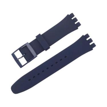 Imagem de Pulseira De Silicone Colorida 16mm-20mm, Strap De Borracha À Prova d'Á