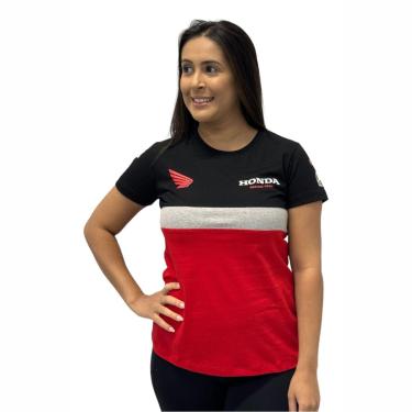Imagem de CAMISETA BABY LOOK FEMININA HONDA RACING HRC RR MOTOGP-Masculino