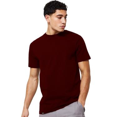 Imagem de Camiseta Masculina Algodão Básica Lisa Não Amassa - Royal - EGG - Homem-Masculino