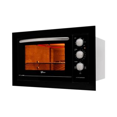 Imagem de Forno Elétrico de Embutir Fischer Fit Line 48 litros Preto