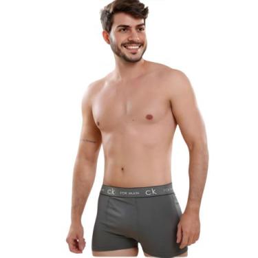 Imagem de Kit 10 Cuecas Boxer Ck Microfibra Adulto, Sortida, GG