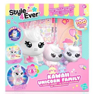 Imagem de F0257-0 fun decore sua luminaria familia unicornio kawaii