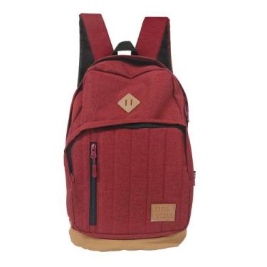 Imagem de Mochila De Costa Juvenil Confortável E Resistente Up4you, Vinho