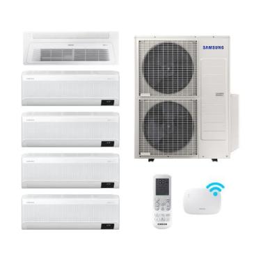 Imagem de Ar Condicionado PentaSplit Samsung WindFree 48000 BTUs 2x9000 e 1x1200