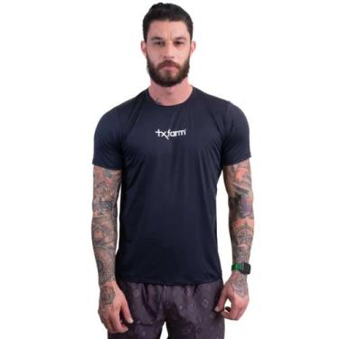 Imagem de Camiseta Masculina UV50 Manga Curta Texas Farm Moda Country Verão Para