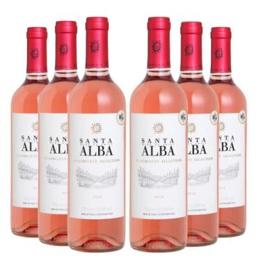 Imagem de KIT 6 Vinho Chileno Santa Alba Selection Rosé, 750ml