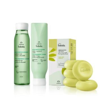 Imagem de Kit Tododia Antioleosidade e Sabonete (3 produtos) - Natura