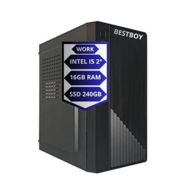 Imagem de COMPUTADOR WORK MACHINE BESTBOY INTEL CORE I5 2º 16GB RAM SSD 256GB
