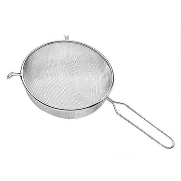 Imagem de Peneira em Aço Inox 16cm Multiuso Cozinha Culinária Mimo Style