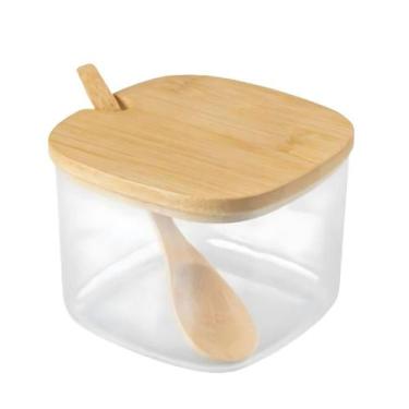 Imagem de Açucareiro De Mesa Sense Natural Com Tampa Moderno - Ou - Martiplast