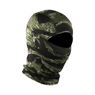 Imagem de Balaclava de Camuflagem Respirável - Protetor Solar para Homens e Mulh