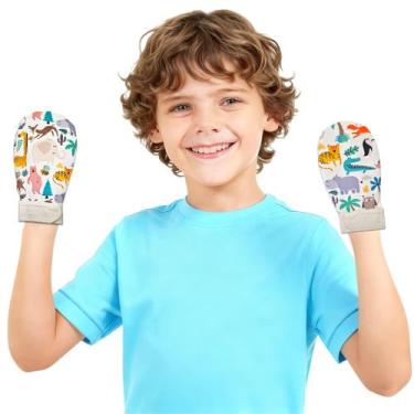 Imagem de Luvas Sensorial Impermeáveis GZFQJJ para Mastigação - Autismo - Tamanh