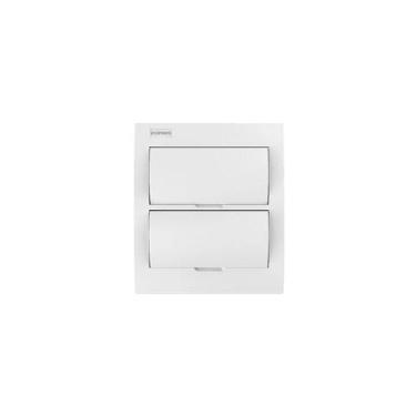Imagem de Centro Distribuição Embutido 24 Din Branco Soprano