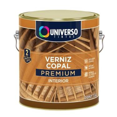 Imagem de Verniz Copal Premium 3,6L Alto Brilho Transparente Universo