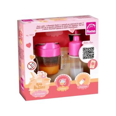Imagem de Mamadeira de Boneca Babies Roma Brinquedos