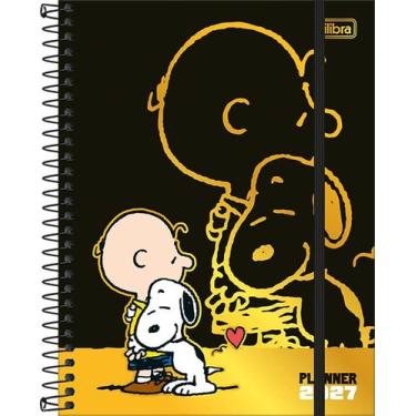 Imagem de Agenda espiral Snoopy Planner 2027 M7 Tilibra, Unico, Unico