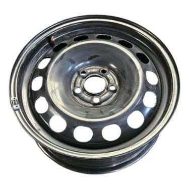 Imagem de USADO: Roda Ferro 16 Original 5x100 Golf Pólo Fox T Cross Virtus Preto