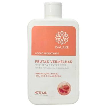 Imagem de Loção Hidratante Corporal Frutas Vermelhas Pele Seca / Extra Seca Isac