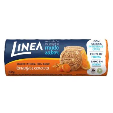 Imagem de Biscoito Integral Linea Laranja e Cenoura 100g