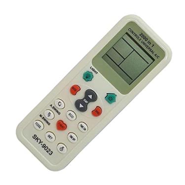 Imagem de Controle Remoto universal para ar condicionado Consul Gree Hitachi Lg Midea Panasonic Samsung Britania Philco Electrolux Elgin