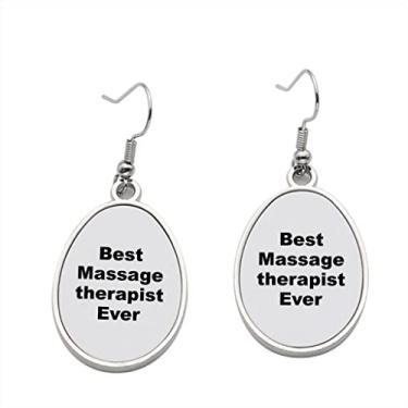 Imagem de Brinco de massagista – Brincos pendurados para meninas – Presente de festa de aniversário dos namorados