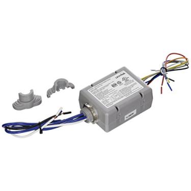 Imagem de Leviton OPP20-RD4 20-Amp Super Duty Power Pack para Sensores de Ocupação, Básico com Auto-On, Manual-On, Local Switch e Fotocélula Entradas, Cinza, Cinza