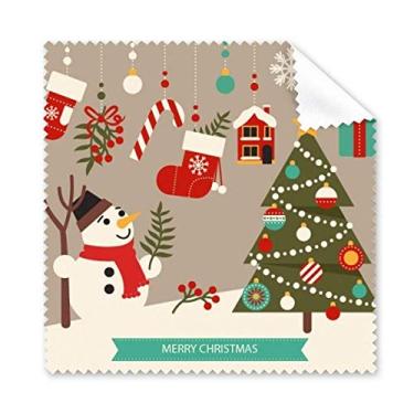 Imagem de Luvas de Natal, boneco de neve, pano de limpeza, 5 peças