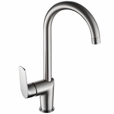 Imagem de Torneira Monocomando para Máquina Lava-Louça Ff35240-5N Lucena Niquel Sensi Dacqua