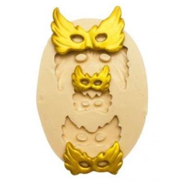 Imagem de Molde De Silicone Carnaval Máscaras